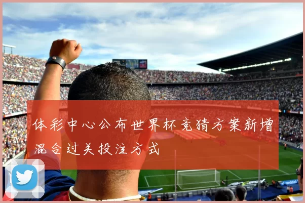 体彩中心公布世界杯竞猜方案新增混合过关投注方式